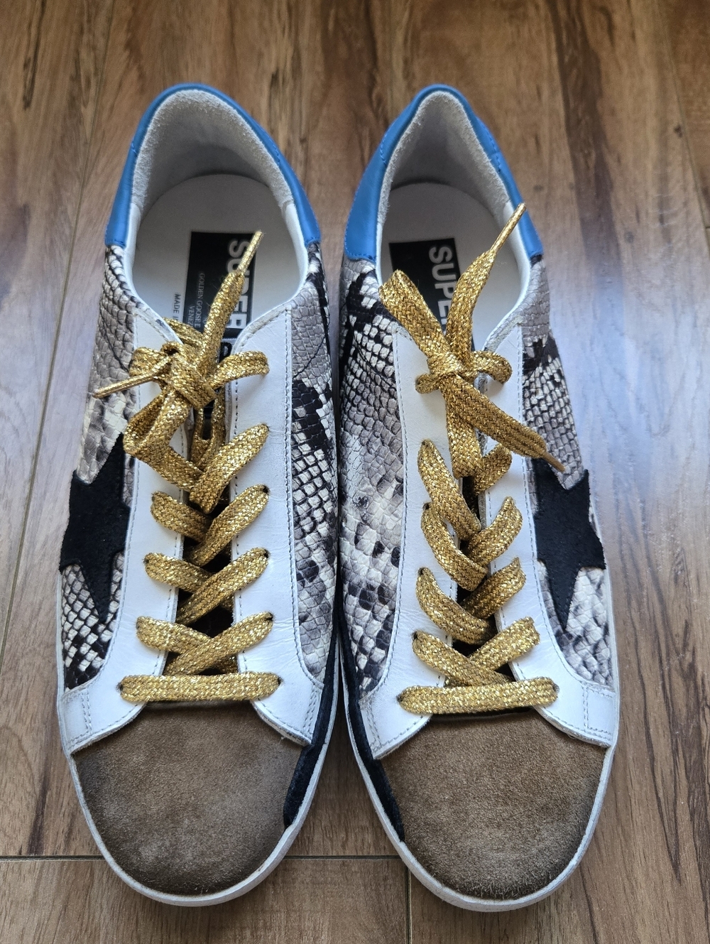 Golden Goose Super Star Sneakers Size 40, 9.5